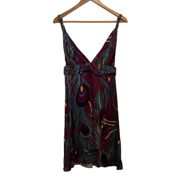 T-Bags Los Angeles V Neck Swing Dress size S - Picture 1 of 4